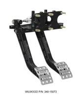 Wilwood 340-15073 Wilwood Adjustable-Trubar Dual Pedal - Brake / Clutch - Rev. Swing Mount - 5.1:1