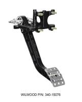 Wilwood 340-15076 Wilwood Adjustable-Trubar Brake Pedal - Rev. Swing Mount - 5.1:1