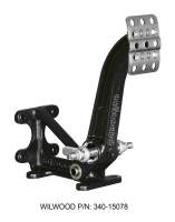 Wilwood 340-15078 Wilwood Adjustable-Trubar Brake Pedal - Dual MC - Floor Mount - 6:1