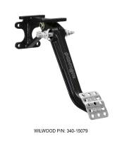 Wilwood 340-15079 Wilwood Adjustable-Trubar Brake Pedal - Dual MC - Swing Mount - 7:1