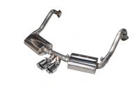 AWE Tuning 3010-32020 AWE Tuning Porsche 981 Performance Exhaust System - w/Chrome Silver Tips