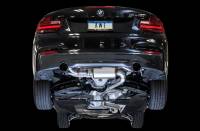 AWE Tuning - AWE Tuning 3010-32028 AWE Tuning BMW F22 M235i / M240i Touring Edition Axle-Back Exhaust - Chrome Silver Tips (90mm) - Image 3