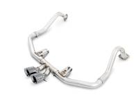AWE Tuning 3010-32038 AWE Tuning Porsche 718 Boxster / Cayman Track Edition Exhaust - Chrome Silver Tips