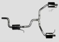 AWE Tuning 3010-33022 AWE Tuning VW CC Touring Edition Exhaust Dual Outlet - Diamond Black Tips