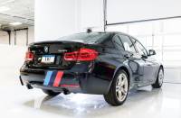 AWE Tuning - AWE Tuning 3010-33040 AWE Tuning BMW F3X 340i Touring Edition Axle-Back Exhaust - Diamond Black Tips (90mm) - Image 2