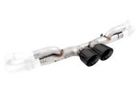 AWE Tuning 3010-33044 AWE Tuning Porsche 991 GT3 / RS Center Muffler Delete - Diamond Black Tips