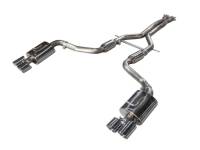 AWE Tuning 3010-42024 AWE Tuning Panamera Turbo Performance Exhaust System Track Edition Polished Silver Tips