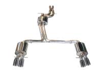 AWE Tuning 3010-42030 AWE Tuning Audi B8.5 S5 3.0T Touring Edition Exhaust System - Polished Silver Tips (102mm)