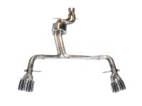 AWE Tuning 3010-42052 AWE Tuning Audi B8.5 S5 3.0T Track Edition Exhaust - Chrome Silver Tips (102mm)