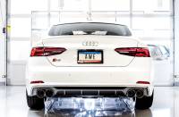 AWE Tuning - AWE Tuning 3010-42054 AWE Tuning Audi B9 S4 Track Edition Exhaust - Non-Resonated (Silver 102mm Tips) - Image 3