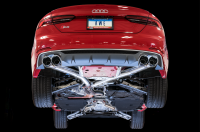 AWE Tuning 3010-42068 AWE Tuning Audi B9 S5 Sportback Track Edition Exhaust - Non-Resonated (Silver 102mm Tips)