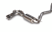 AWE Tuning 3010-43036 AWE Tuning BMW F3X N20/N26 328i/428i Touring Edition Exhaust Quad Outlet - 80mm Diamond Black Tips