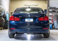 AWE Tuning - AWE Tuning 3015-22042 AWE Tuning BMW F30 320i Touring Exhaust w/Performance Mid Pipe - Chrome Silver Tip (90mm) - Image 3