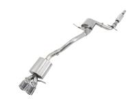 AWE Tuning 3015-22056 AWE Tuning Mk5 Jetta Mk6 Sportwagen 2.5L Touring Edition Exhaust - Polished Silver Tips