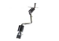 AWE Tuning 3015-23012 AWE Tuning Audi B8 A5 2.0T Touring Edition Single Outlet Exhaust - Diamond Black Tips