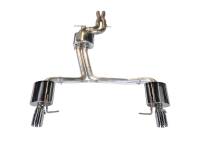 AWE Tuning 3015-32070 AWE Tuning Audi C7 A7 3.0T Touring Edition Exhaust - Dual Outlet Chrome Silver Tips
