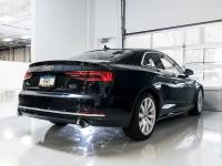 AWE Tuning - AWE Tuning 3015-32090 AWE Tuning Audi B9 A5 Touring Edition Exhaust Dual Outlet - Chrome Silver Tips (Includes DP) - Image 2