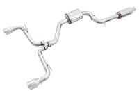 AWE Tuning 3015-32096 AWE Tuning Volkswagen GTI MK7.5 2.0T Touring Edition Exhaust w/Chrome Silver Tips 102mm
