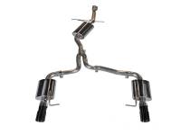 AWE Tuning 3015-33026 AWE Tuning Audi B8 A5 2.0T Touring Edition Exhaust - Dual Outlet Diamond Black Tips
