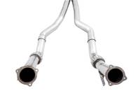 AWE Tuning - AWE Tuning 3015-33123 AWE Tuning Audi B9.5 RS 5 Coupe Non-Resonated Touring Edition Exhaust - RS-Style Diamond Black Tips - Image 8