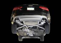 AWE Tuning - AWE Tuning 3015-42028 AWE Tuning Audi B8.5 S5 3.0T Touring Edition Exhaust System - Polished Silver Tips (90mm) - Image 3