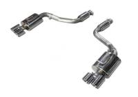 AWE Tuning 3015-42042 AWE Tuning Panamera 2/4 Touring Edition Exhaust (2014+) - w/Chrome Silver Tips