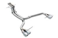 AWE Tuning 3015-42068 AWE Tuning Porsche Macan Touring Edition Exhaust System - Chrome Silver 102mm Tips