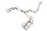 AWE Tuning 3015-42142 AWE Tuning Audi 8V S3 Track Edition Exhaust w/Chrome Silver Tips 102mm