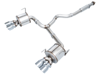 AWE Tuning 3015-42979 AWE Tuning 2022+ VB Subaru WRX Touring Edition Exhaust - Chrome Silver Tips
