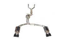 AWE Tuning 3015-43014 AWE Tuning Audi C7 / C7.5 S7 4.0T Touring Edition Exhaust - Diamond Black Tips
