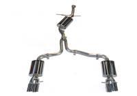 AWE Tuning 3015-43024 AWE Tuning Audi B8 A5 2.0T Touring Edition Exhaust - Quad Outlet Diamond Black Tips