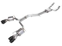 AWE Tuning 3015-43107 AWE Tuning 19-23 Audi C8 S6/S7 2.9T V6 AWD Touring Edition Exhaust - Diamond Black Tips