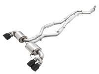 AWE Tuning 3015-43158 AWE Tuning 2019+ BMW M340i (G20) Resonated Touring Edition Exhaust - Quad Diamond Black Tips