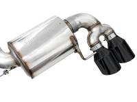 AWE Tuning - AWE Tuning 3015-43158 AWE Tuning 2019+ BMW M340i (G20) Resonated Touring Edition Exhaust - Quad Diamond Black Tips - Image 8