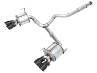 AWE Tuning 3015-43979 AWE Tuning 2022+ VB Subaru WRX Touring Edition Exhaust - Diamond Black Tips