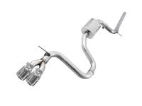 AWE Tuning 3020-22020 AWE Tuning VW MK7 Golf 1.8T Track Edition Exhaust w/Chrome Silver Tips (90mm)