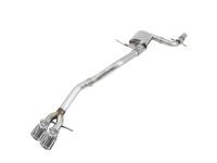 AWE Tuning 3020-22030 AWE Tuning Mk5 Jetta 2.0T - GLI Track Edition Exhaust - Polished Silver Tips