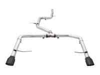AWE Tuning 3020-23036 AWE Tuning 18-21 Volkswagen Jetta GLI Mk7 Track Edition Exhaust - Diamond Black Tips (Fits OEM DP)
