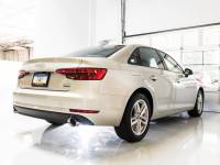 AWE Tuning - AWE Tuning 3020-32024 AWE Tuning Audi B9 A4 Track Edition Exhaust Dual Outlet - Chrome Silver Tips (Includes DP) - Image 3