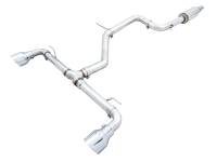 AWE Tuning 3020-32658 AWE Tuning 2022 VW GTI MK8 Track Edition Exhaust - Chrome Silver Tips