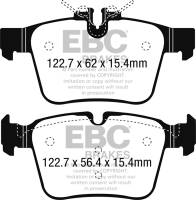 EBC Brakes S13KR1766 EBC S13 Brake Pad and Rotor Kit - Fits 2015-2021 Mercedes-Benz C300, C350e, C400