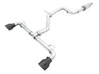 AWE Tuning 3020-33658 AWE Tuning 2022 VW GTI MK8 Track Edition Exhaust - Diamond Black Tips