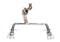 AWE Tuning 3020-42026 AWE Tuning Audi B8.5 S4 3.0T Track Edition Exhaust - Chrome Silver Tips (102mm)
