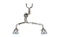 AWE Tuning 3020-42044 AWE Tuning Audi C7 / C7.5 S7 4.0T Track Edition Exhaust - Chrome Silver Tips