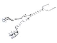 AWE Tuning 3020-42070 AWE Tuning 18-19 BMW M5 (F90) 4.4T AWD Cat-Back Exhaust - Track Edition (Chrome Silver Tips)