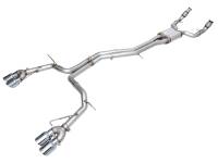 AWE Tuning 3020-42101 AWE Tuning 19-23 Audi C8 S6/S7 2.9T V6 AWD Track Edition Exhaust - Chrome Silver Tips