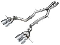 AWE Tuning 3020-42487 AWE Tuning 23-24 BMW G87 M2 Track Edition Exhaust - Chrome Silver Tips