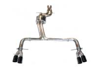 AWE Tuning 3020-43026 AWE Tuning Audi B8.5 S4 3.0T Track Edition Exhaust - Diamond Black Tips (102mm)