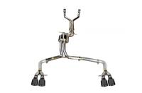 AWE Tuning 3020-43050 AWE Tuning Audi C7 / C7.5 S6 4.0T Track Edition Exhaust - Diamond Black Tips