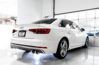 AWE Tuning - AWE Tuning 3020-43064 AWE Tuning Audi B9 S5 Sportback Touring Edition Exhaust - Non-Resonated (Black 102mm Tips) - Image 2